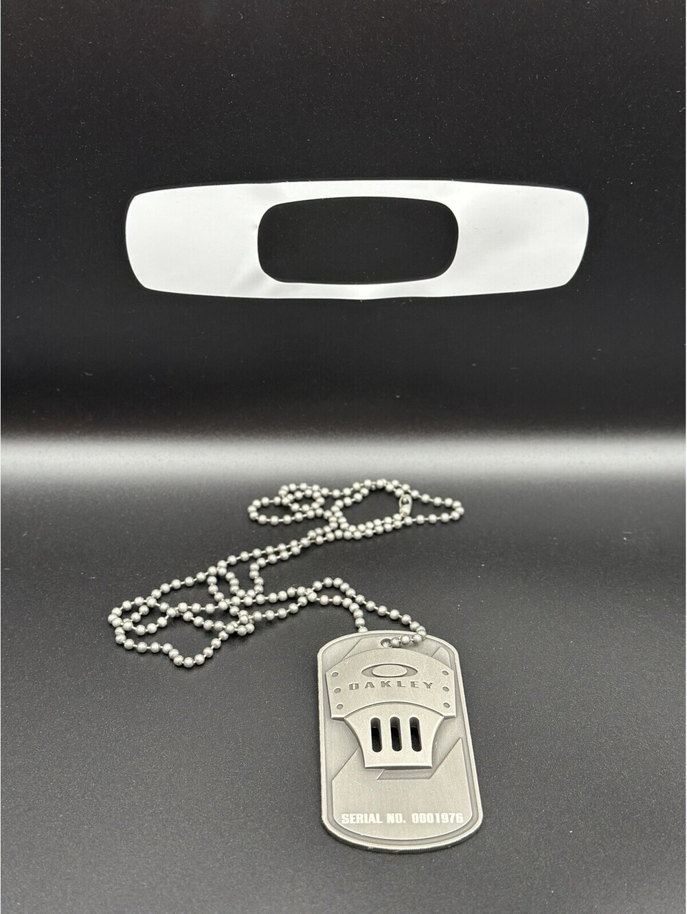 Oakley Employee Dog Tag Serial #001976